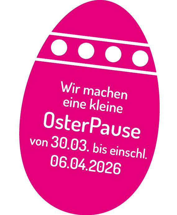 Osterpause vom 30.3.-6.4.2026